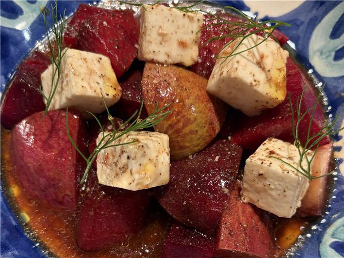 plum salad